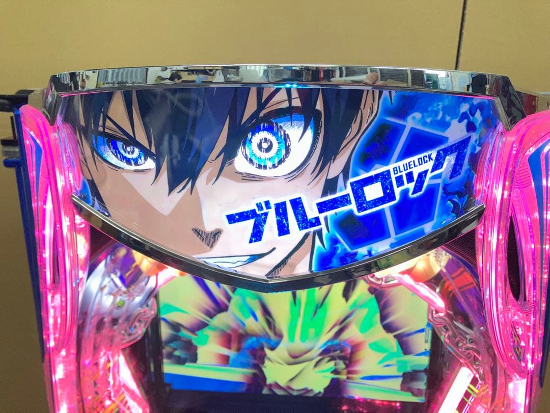 パチンコ ｅフィーバーブルーロックＭＺ 簡易ユニット付 スマパチ実機⭕️送料無料⭕️