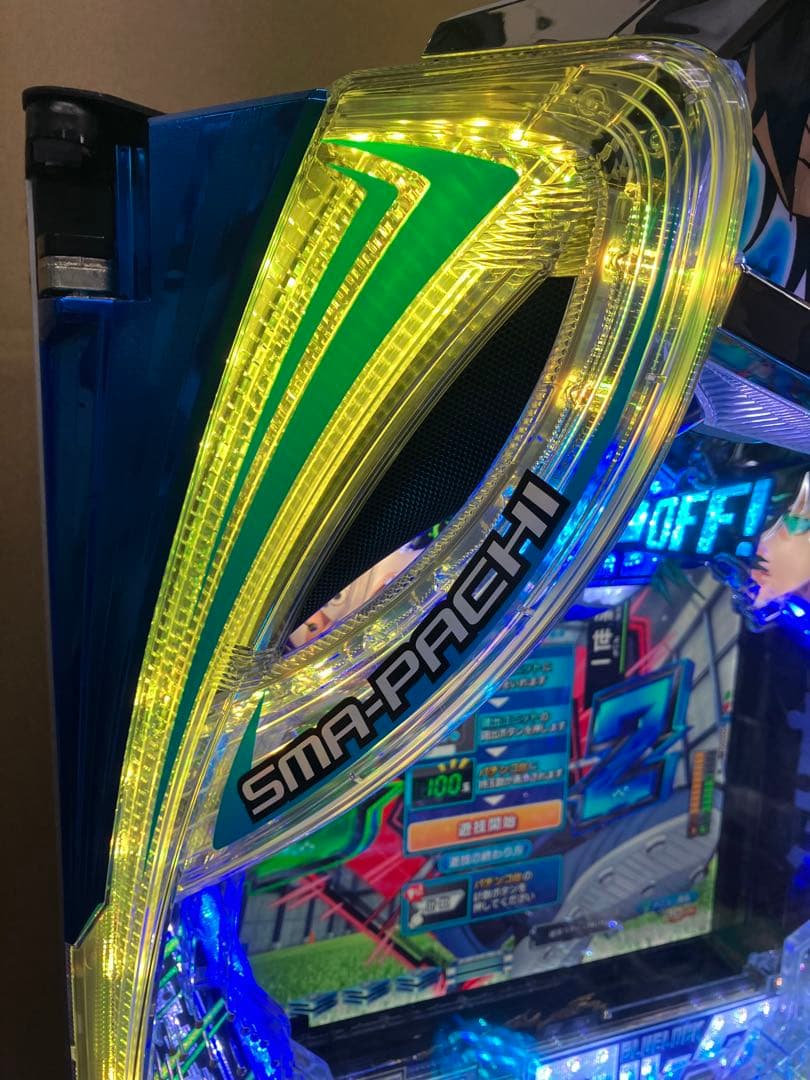 パチンコ ｅフィーバーブルーロックＭＺ 簡易ユニット付 スマパチ実機⭕️送料無料⭕️