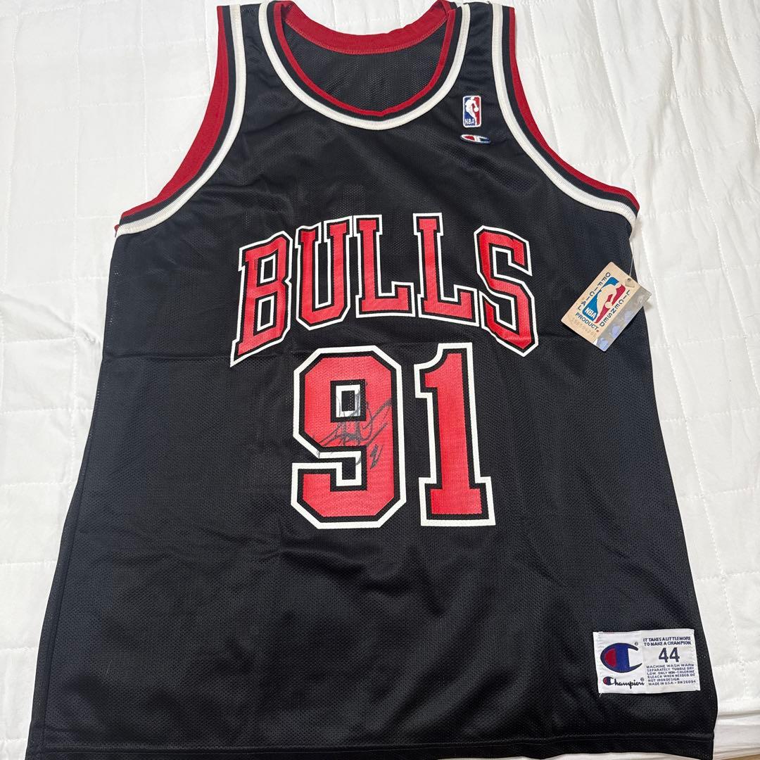 nba サイン入りユニフォーム　ロッドマン