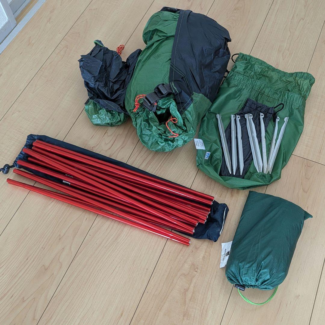 finetrack カミナドーム２グリーン