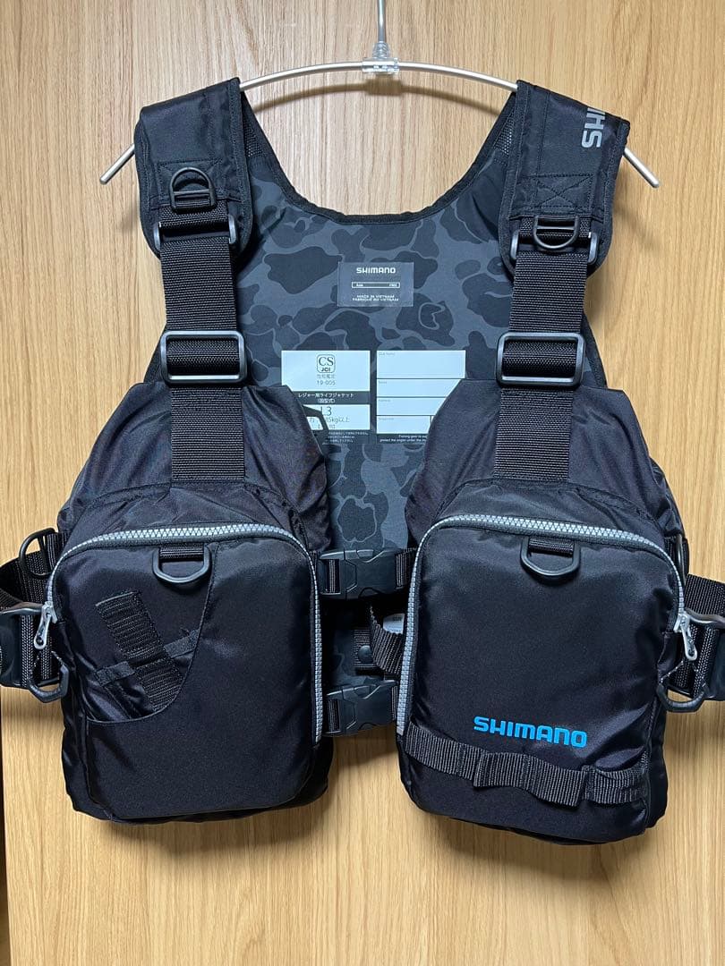 SHIMANO ライフジャケット・ゲームベストライト VF-068T フリー