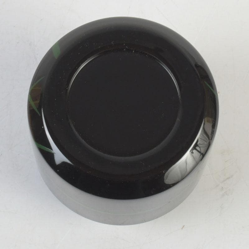 茶道具　山中塗　中村宗悦作　即中斎好写　蛍早苗蒔絵　雪吹棗　共布共箱　V9826