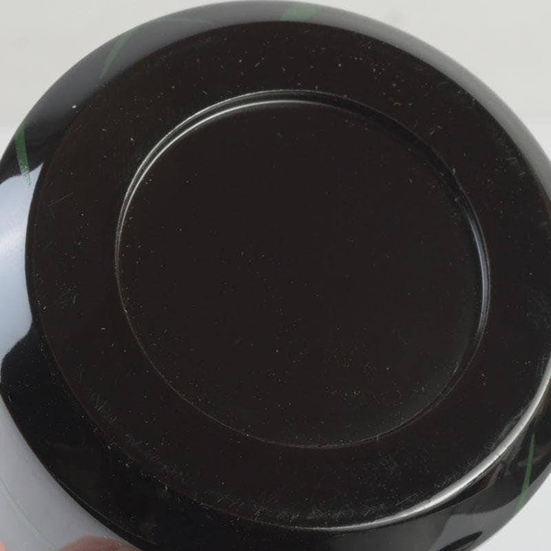 茶道具　山中塗　中村宗悦作　即中斎好写　蛍早苗蒔絵　雪吹棗　共布共箱　V9826