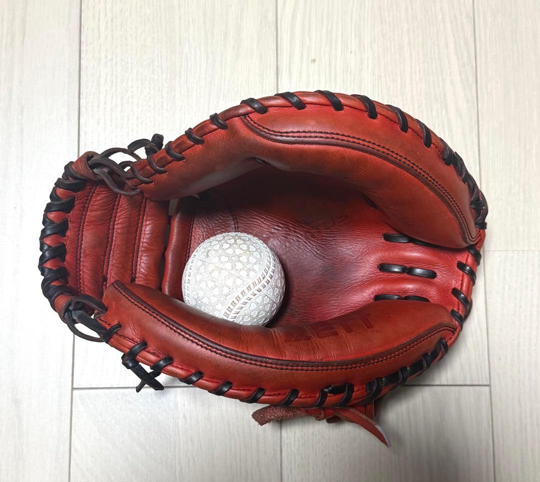 ZETTプロステイタス軟式キャッチャーミット