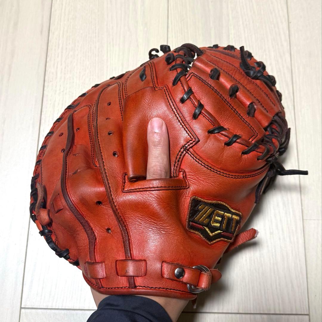ZETTプロステイタス軟式キャッチャーミット