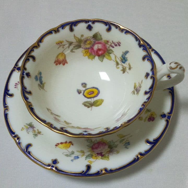 コウルドン　トリオティーセット　英国アンティーク　　お値下げしました