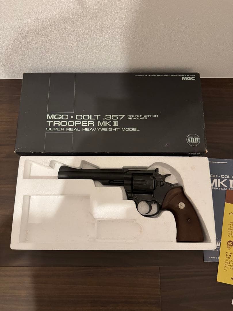 x90 MGC モデルガン 357マグナム　HW MK3 SPG