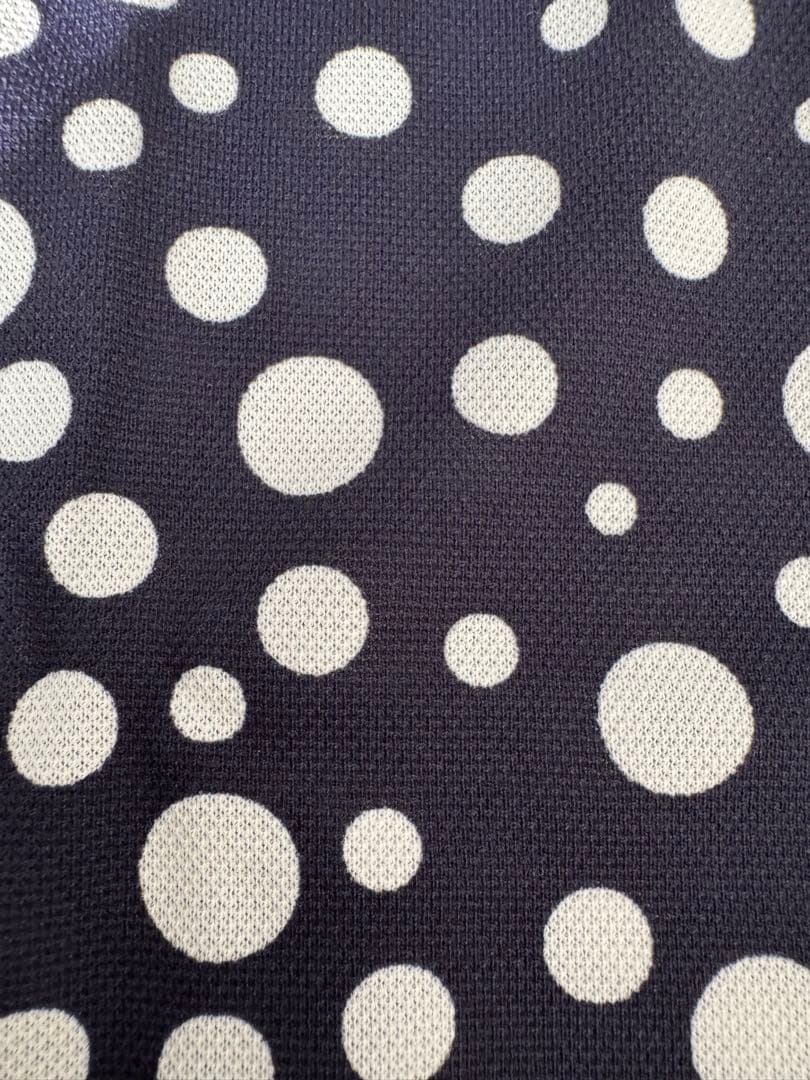 PEARLY GATES 水玉ポロシャツ ネイビー未使用