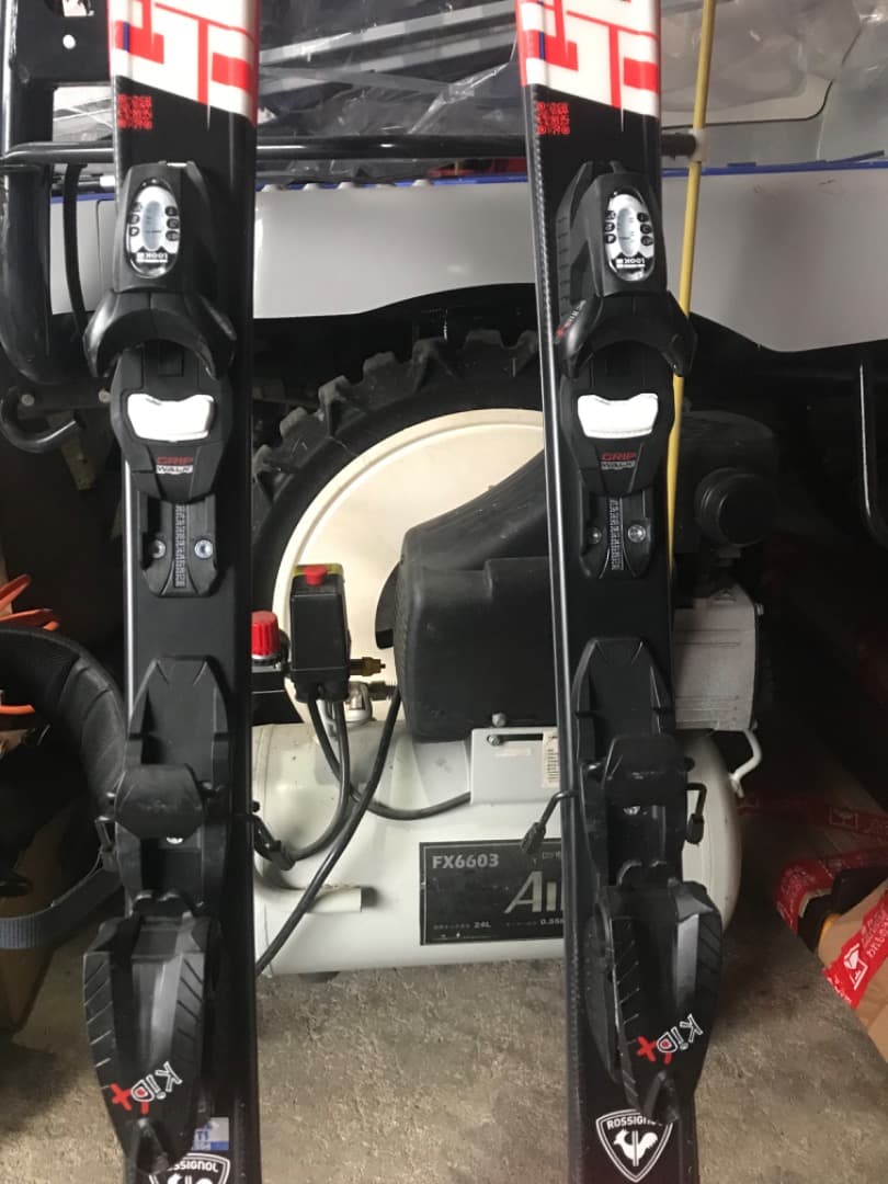 ジュニアロシニョールスキー板130、新品ストックプレゼント、