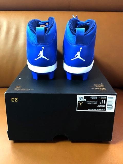 新品USA限定★ジョーダン10稀少カラー☆Nike☆野球用MCS☆29.5cm☆