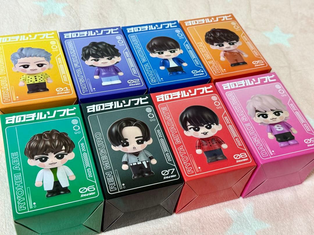 Man すのチルソフビ ラウール以外　8体セット 未開封 スノーマン