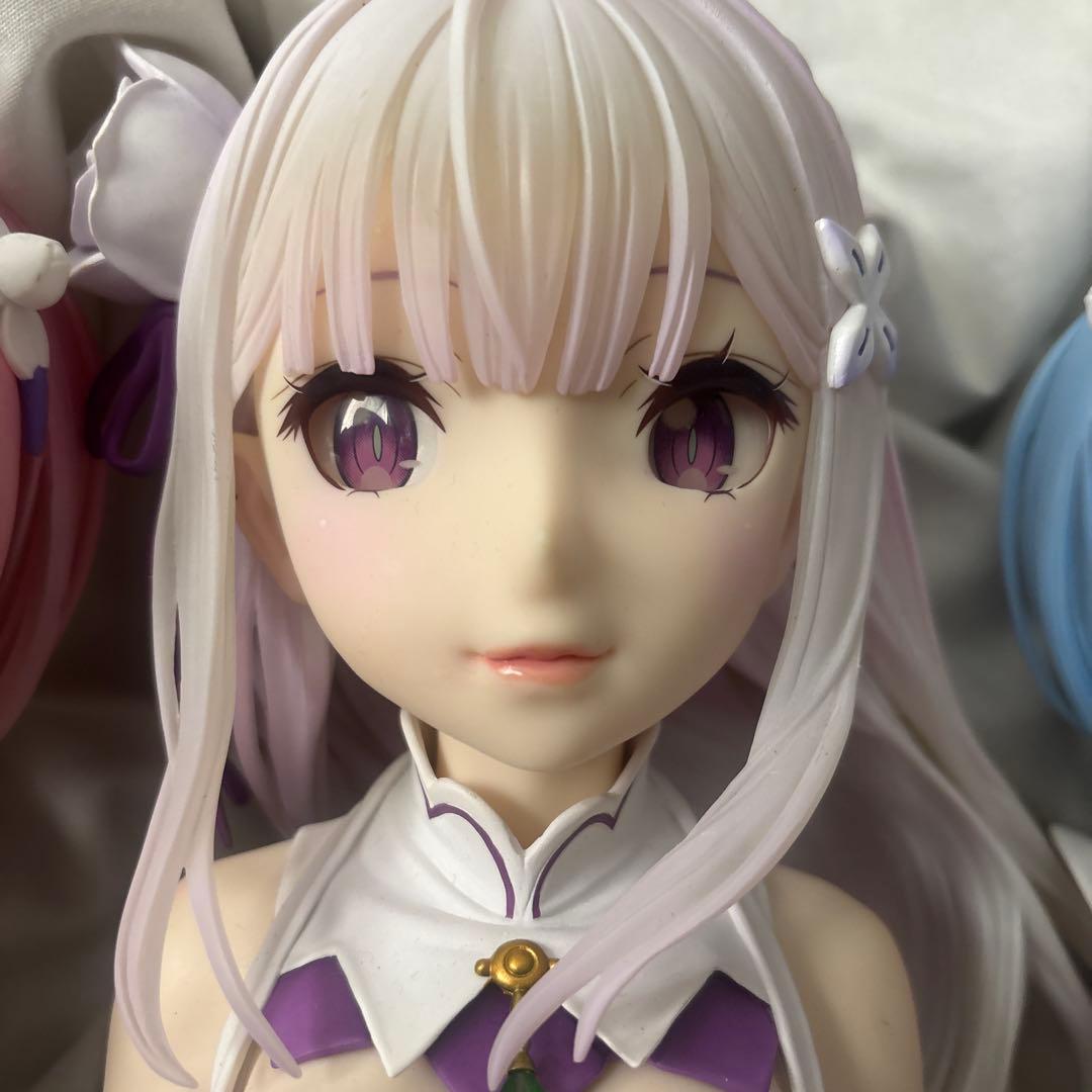 リゼロ ラム　レム　エミリア　アートスケールフィギュア