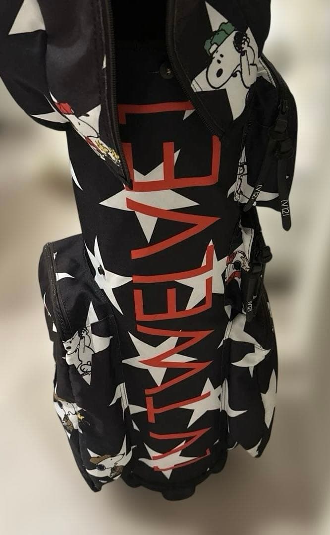 お値下げしました　スヌーピー ゴルフキャディバッグ V12 クラブカバー付けます