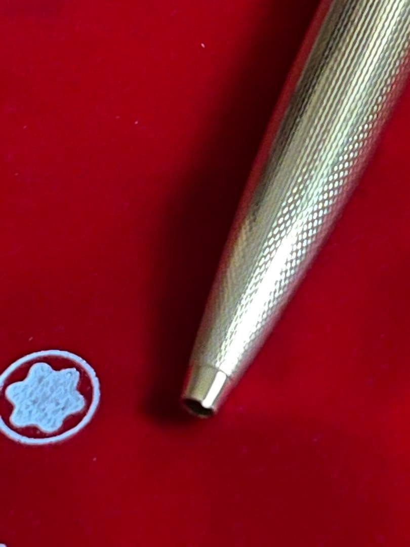 モンブランボールペン マイスターシュテュック ソリテール ゴールド❗️綺麗‼️