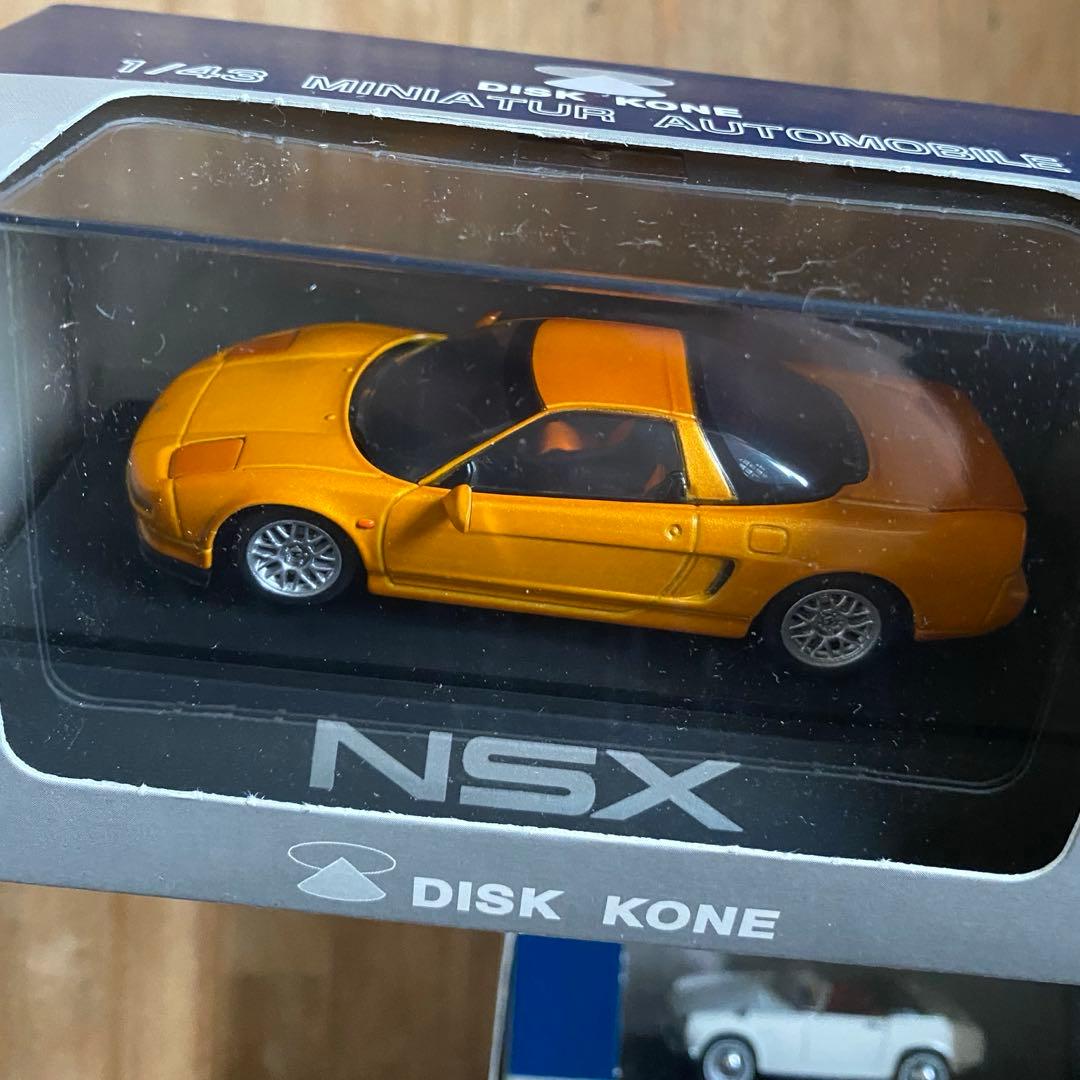ディスクコーン DISK KONE 1/43 ミニカー HONDA NSX
