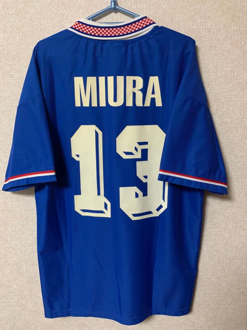 三浦知良選手 ザグレブユニフォーム カズKAZU MIURA