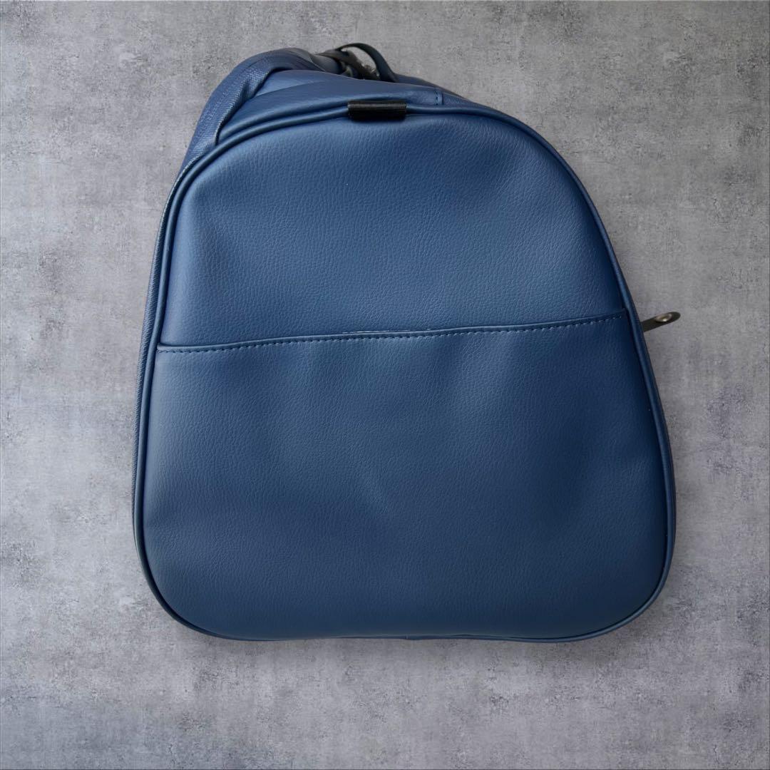 【極美品】高級ベゼル ボストンバッグ 大容量 ゴルフ 肩紐無し フェイクレザー