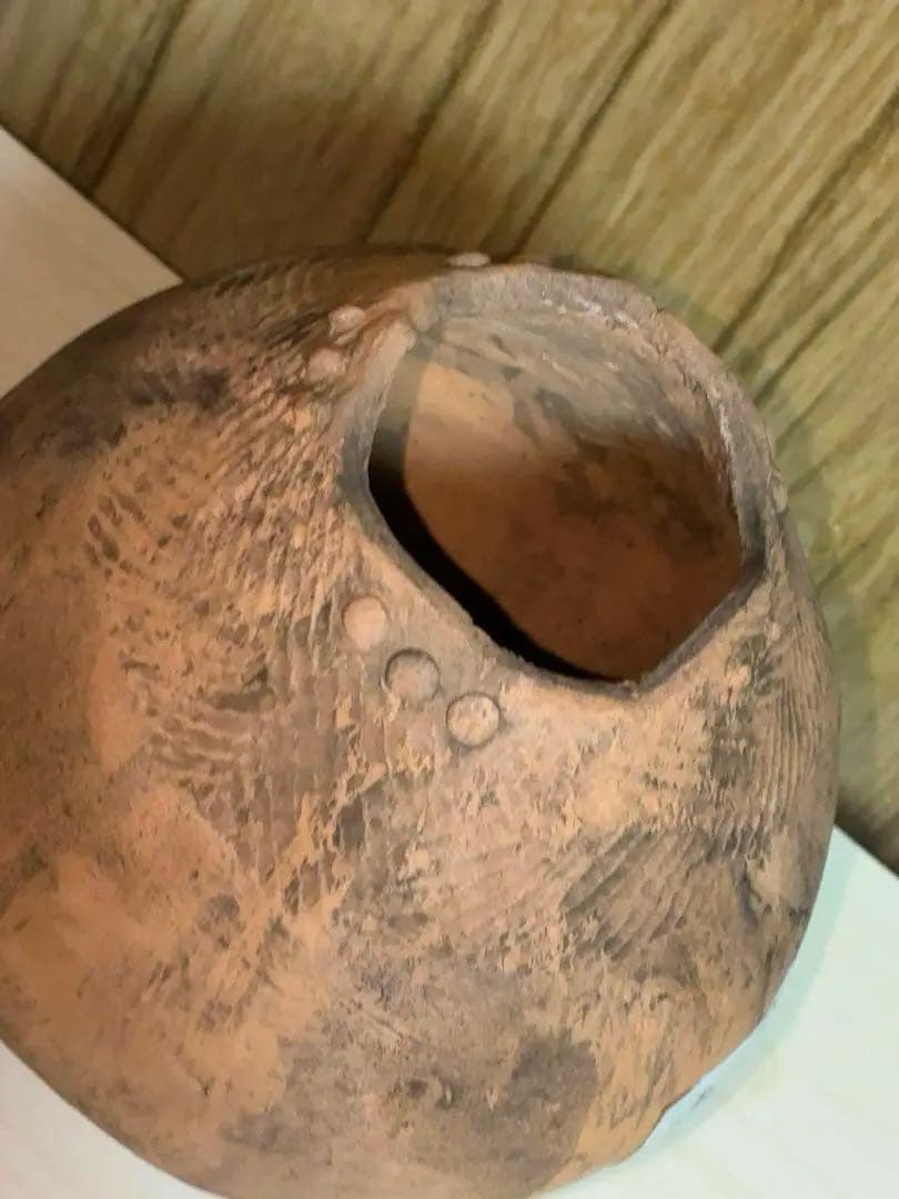 弥生土器　発掘品　出土品　骨董　アンティーク　置物　飾り物　土器　弥生時代