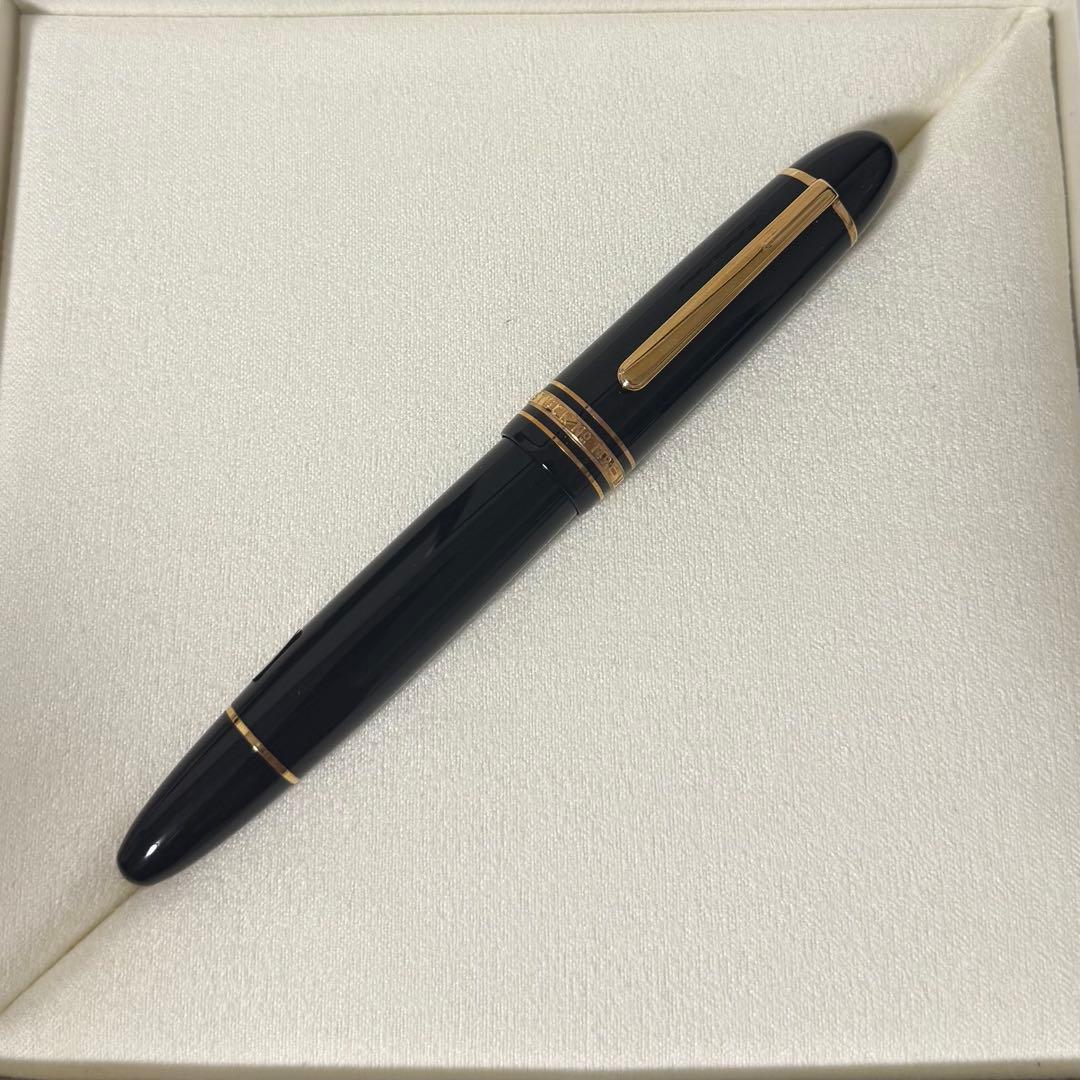 モンブラン 万年筆 マイスターシュテュック 149 レッドゴールド F