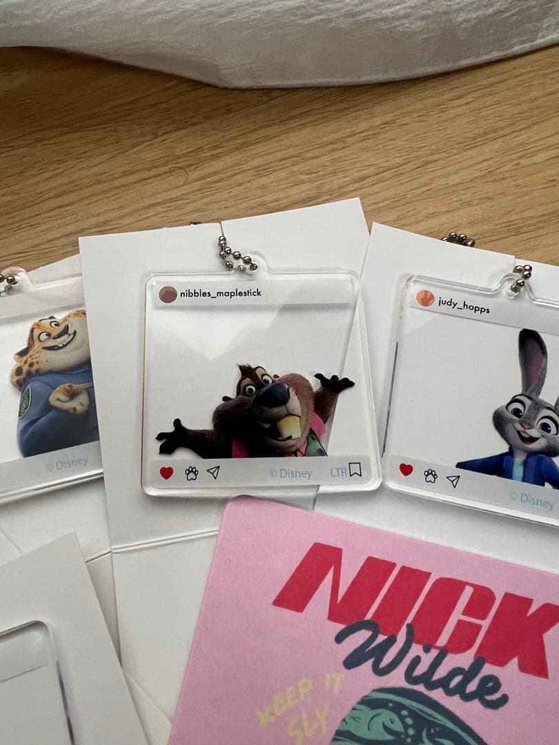 ズートピア カフェ　キャラクターグッズ 7点セット（ニック）