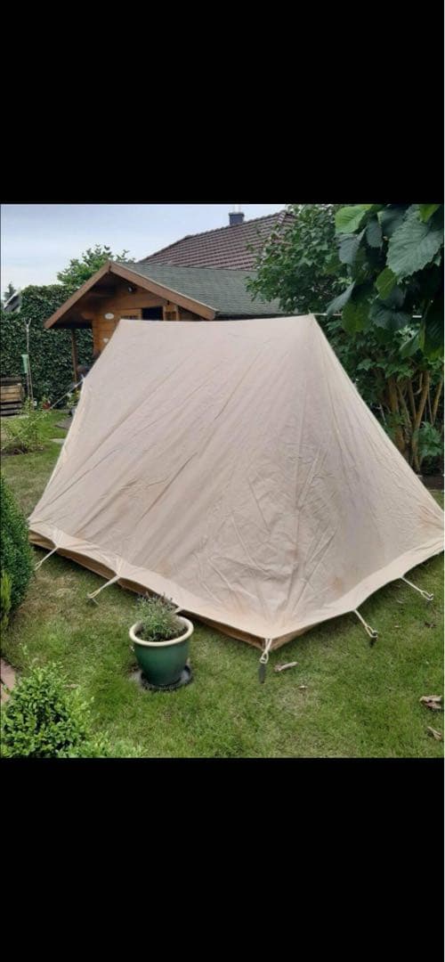 POUCH プーフ ビンテージテント レア ヴィンテージ ドイツ製 コットン