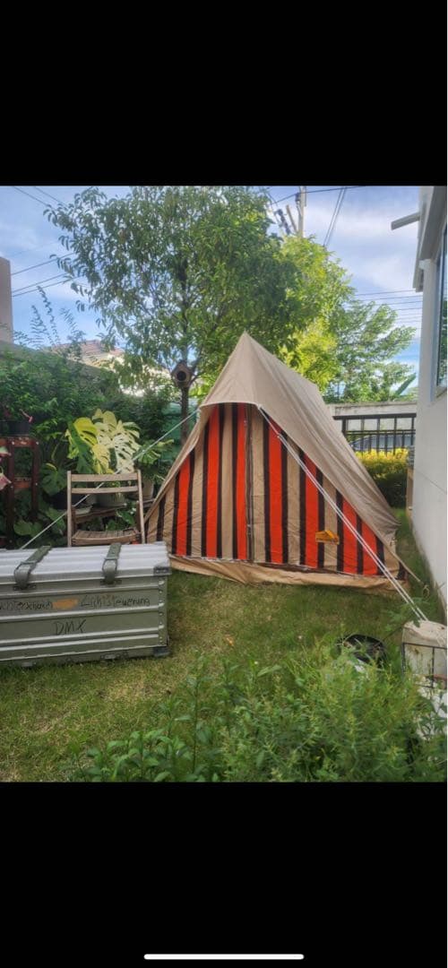 POUCH プーフ ビンテージテント レア ヴィンテージ ドイツ製 コットン