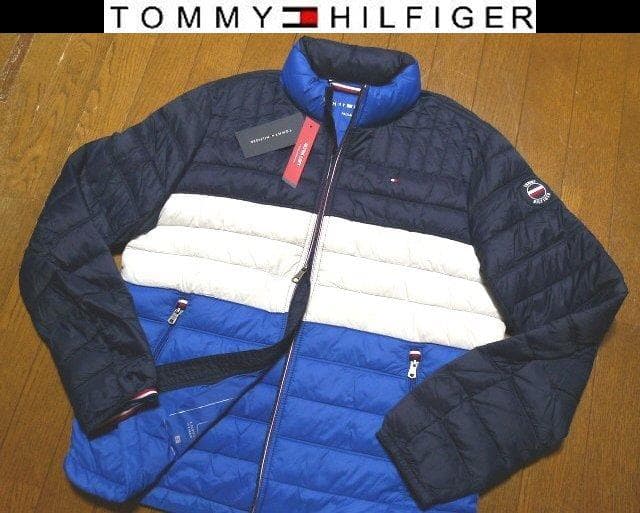 【大きい】XL日本サイズ位新品トミーヒルフィガーUSA限定ダウンジャケット同機能