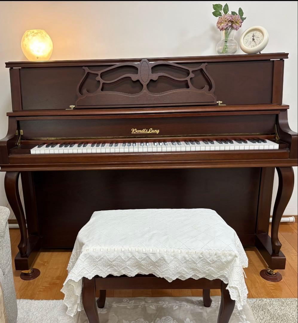 wendle＆lung 家具調アップライトピアノ