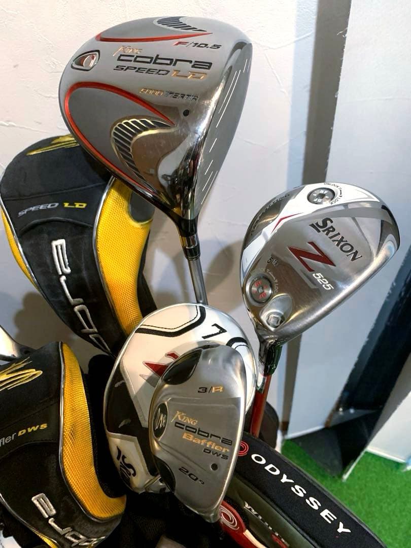 豪華　良品　ゴルフクラブ フルセット　コブラ　キャロウェイ　サンマウンテン