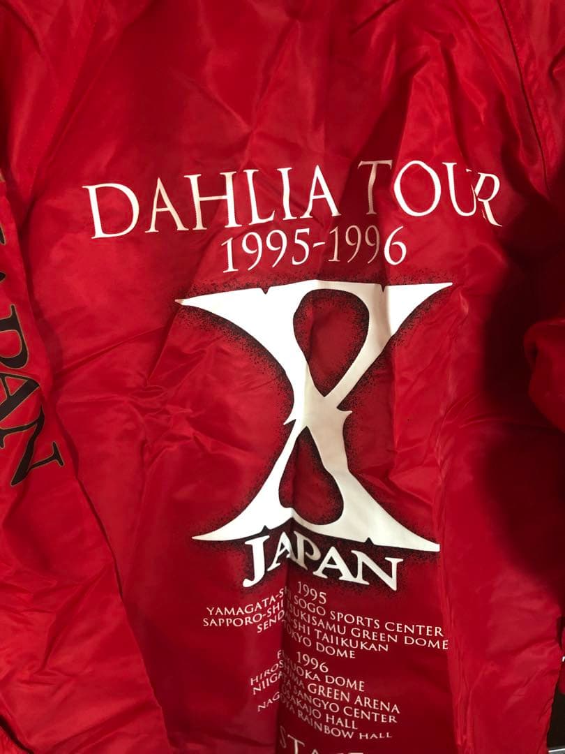 X JAPAN DAHLIA TOUR スタッフ　ジャンバー