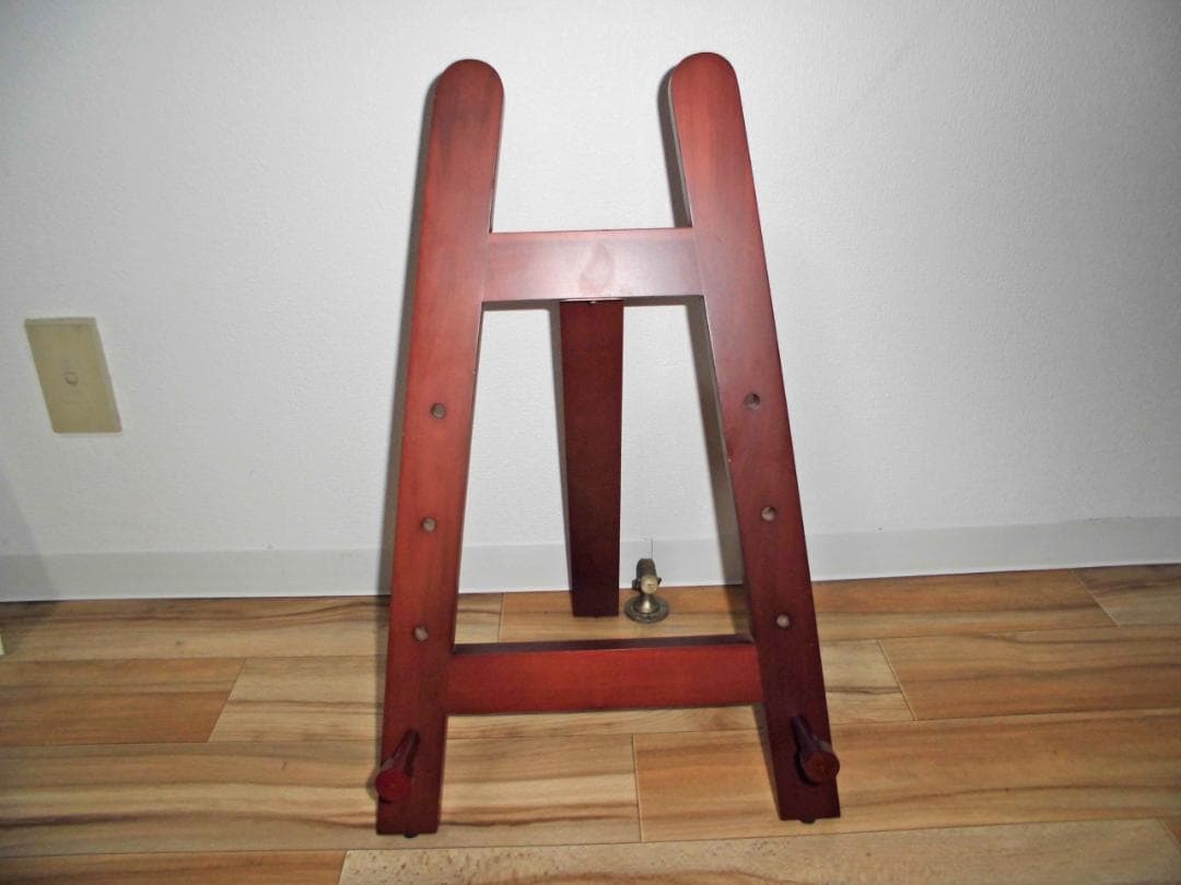 インテリアアート絵画　ピーター・モッツ　イーゼル付き　自然豊かでノスタルジック