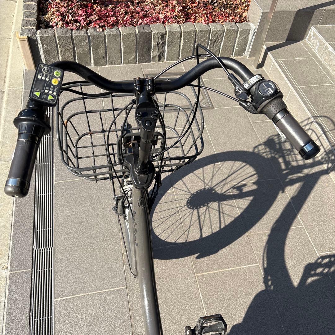 電動アシスト自転車BRIDGESTONE BIKKE バッテリー9.3AHです