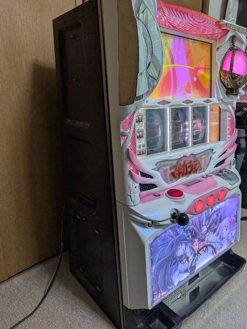 【レアパネル！】初代まどか☆マギカ パチスロ実機 不要機つき