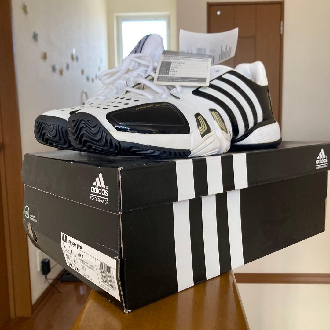 adidas Novak Pro テニスシューズ 25.5cm