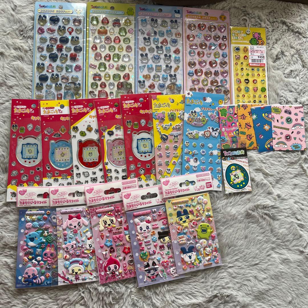 【正規品】たまごっち シールセット ボンボンドロップシール タイルシール