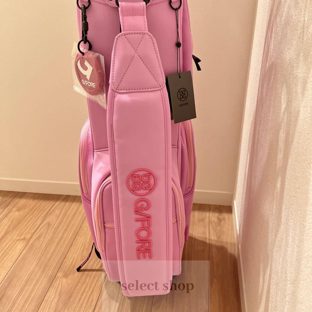 【♡】新品未使用 G/FOREスタンド式 キャディーバック ピンク
