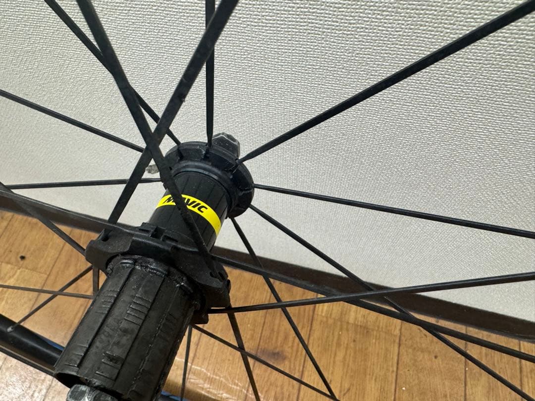 Mavic Cosmic Elite UST ブルー　スプロケット付き