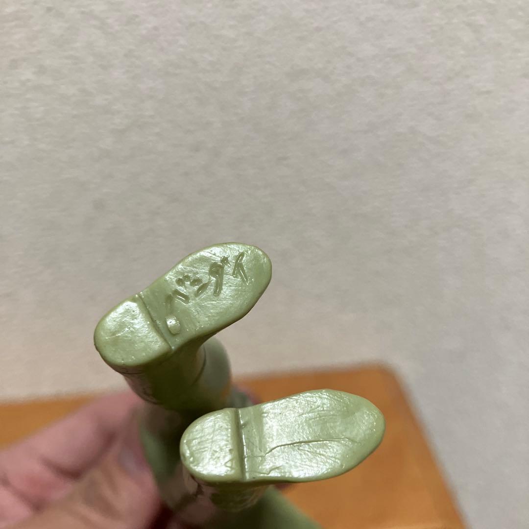 【希少・当時物】バンダイ カマキリ男　ソフビフィギュア セミミンガ