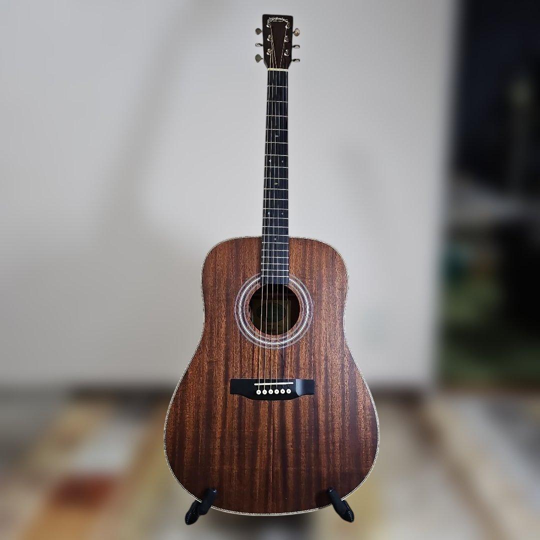 Stafford.SF-4DMオールマホ。トップ単板エレアコ。ソフトケース付き