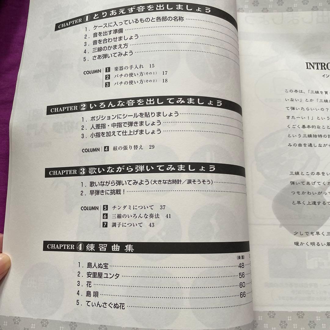 三線本体 ヘビ革 ケース付き