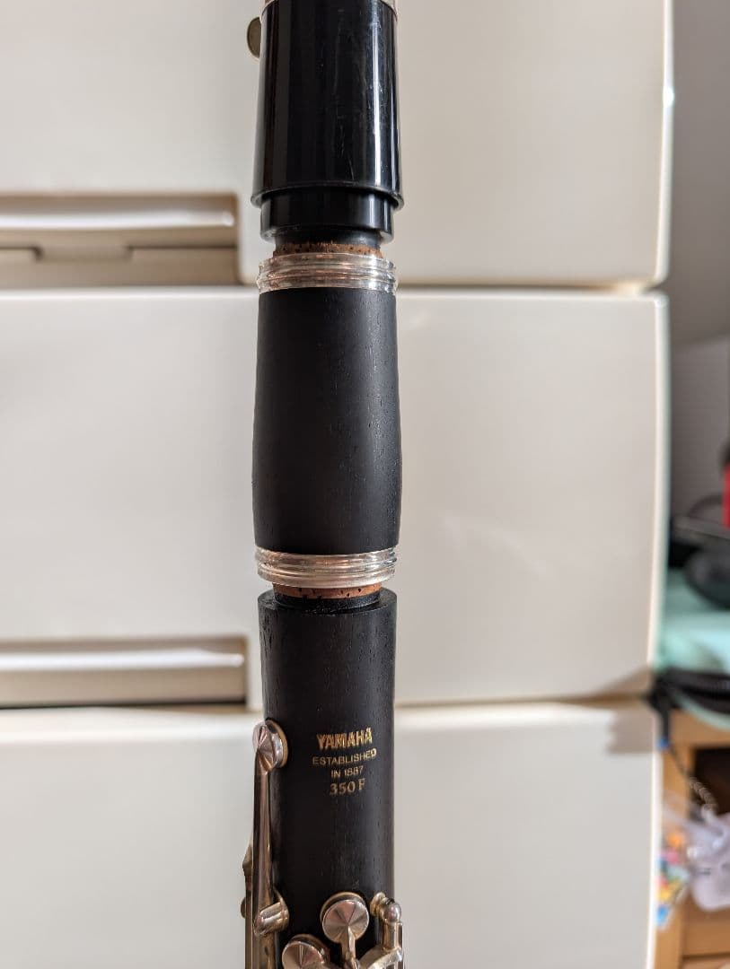 YAMAHA 350F クラリネット 本体 ケース付き