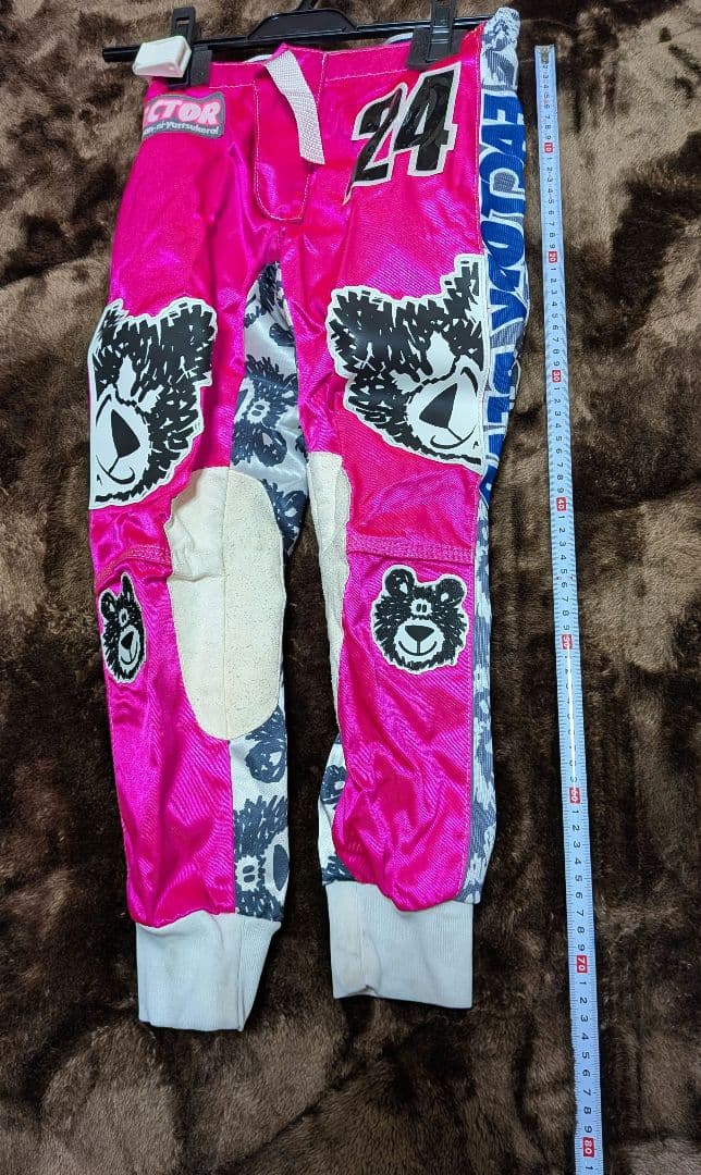 FACTORY BEAR　モトクロスパンツ　ピンク　24サイズ　フィンランド製