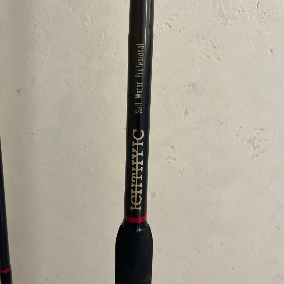 イクシーク泳がせ竿２本継ぎ 3.3M