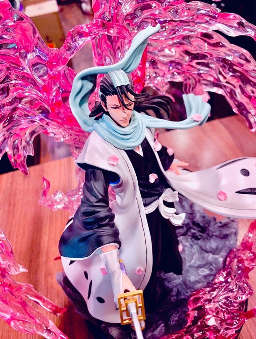 朽木白哉 白皇剣キャプテン護廷死神 ガレージキット フィギュア スタチュー