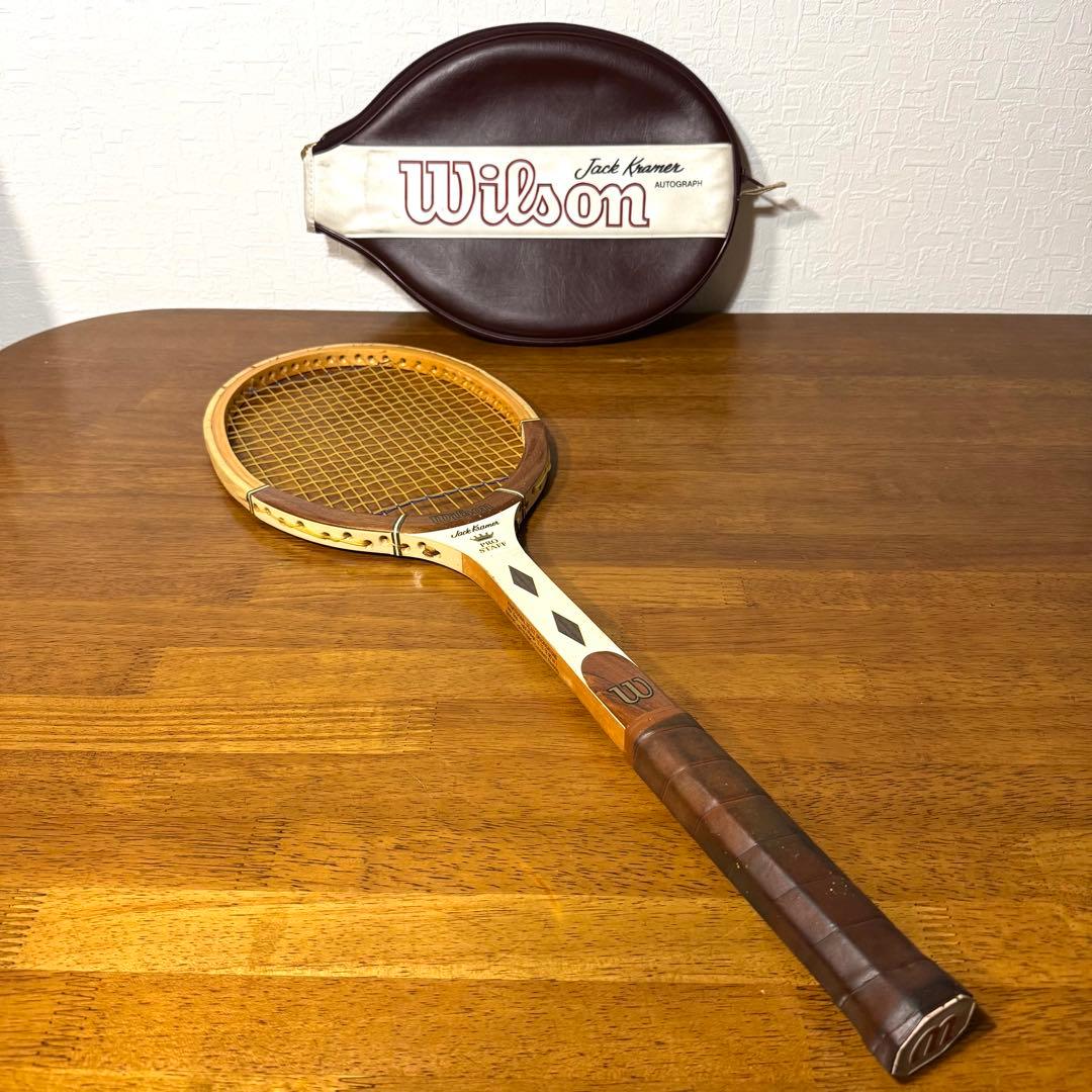 レア ヴィンテージラケット WILSON ジャック・クレーマー プロスタッフ