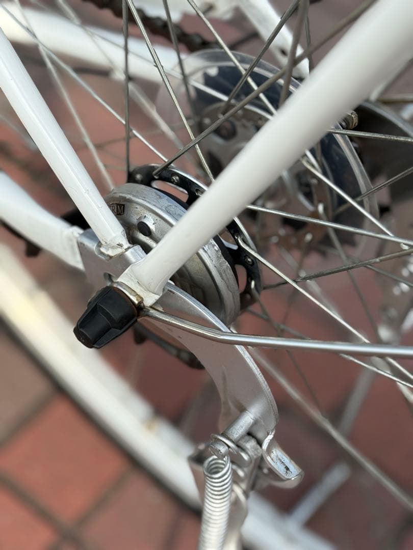 前籠/後子供載せ仕様・ママ(パパ)チャリ(27㌅)配達でもお引き取りでも可能です