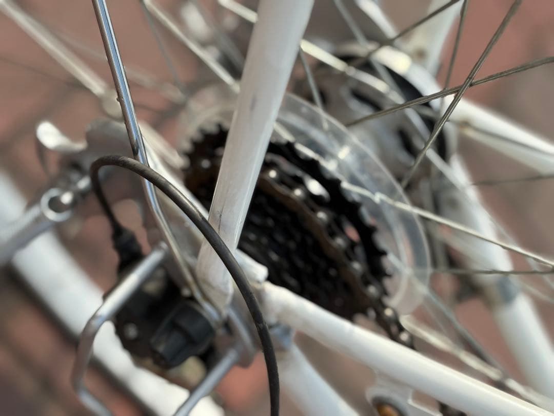 前籠/後子供載せ仕様・ママ(パパ)チャリ(27㌅)配達でもお引き取りでも可能です