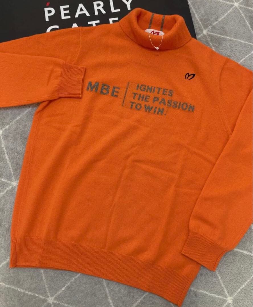 新品 パーリーゲイツ マスターバニー カシミヤ100％ ニット (7)サイズ3L