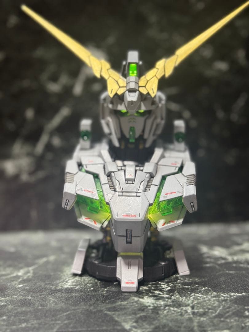 ユニコーンガンダム　メカニカルバスト　塗装完成品　デストロイ　覚醒　セット