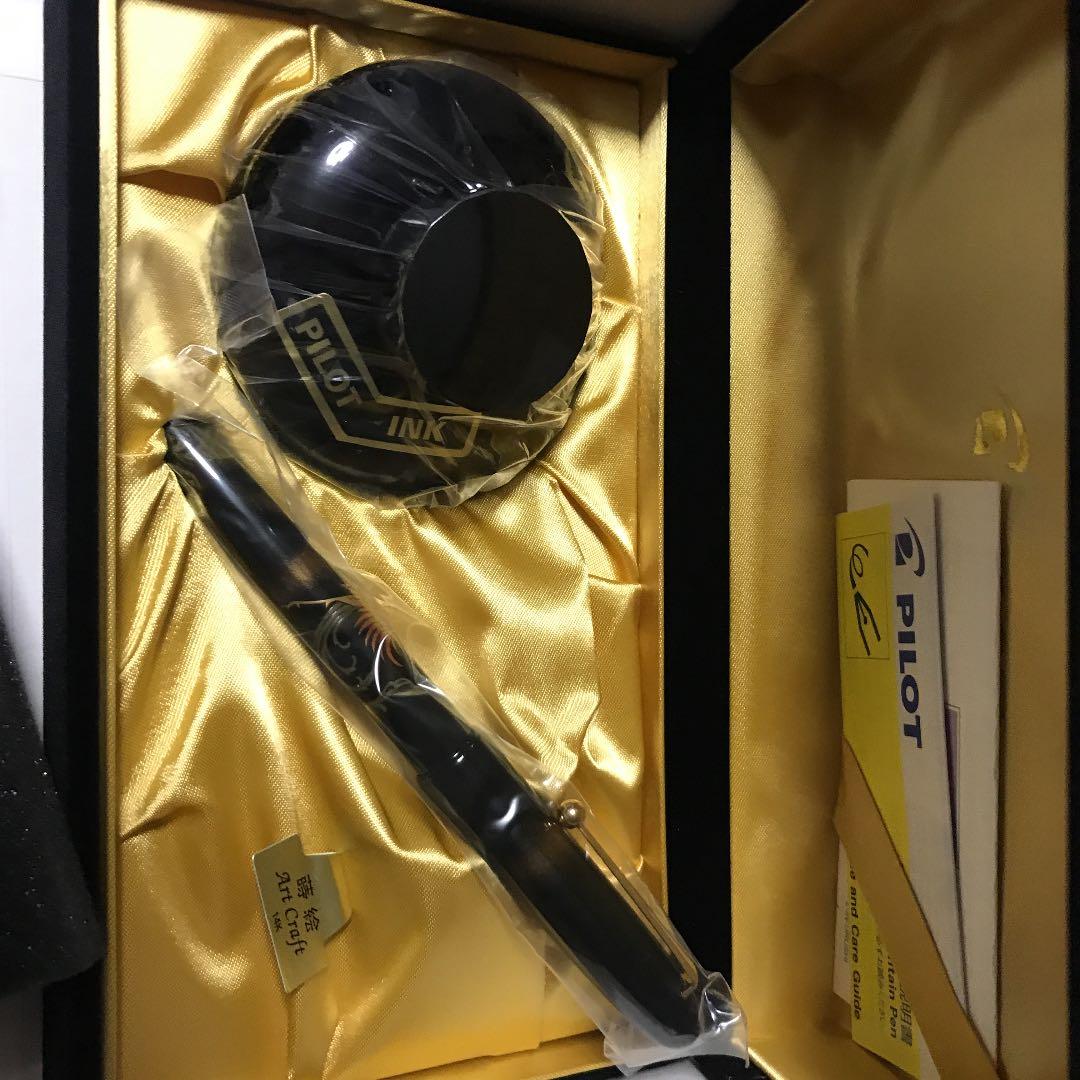 パイロット万年筆　研出蒔絵 鳳凰 中字 (M) FK-5MP-HO-M